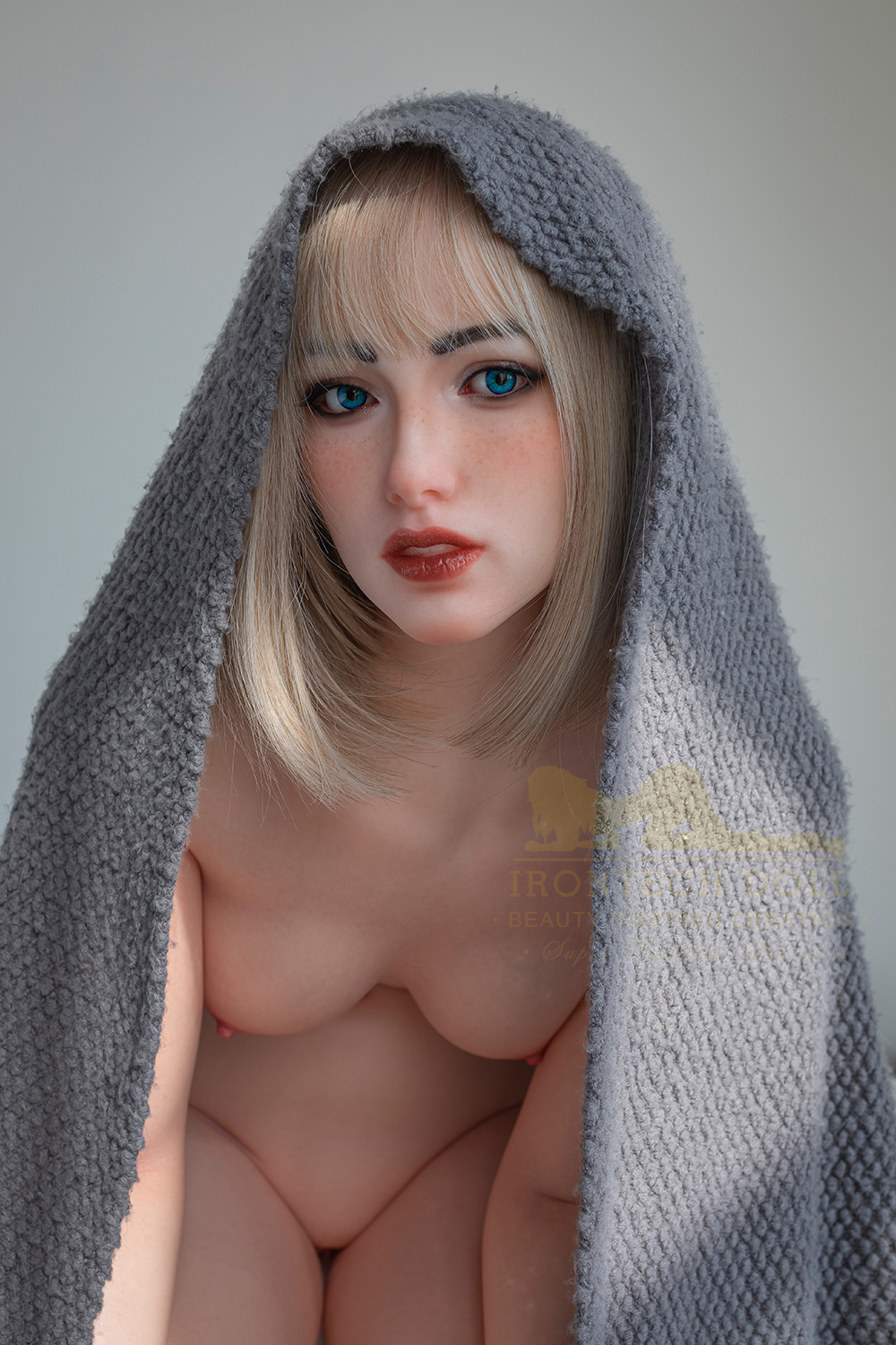 162cm/5ft4 A-Cup Silicone Sex Doll – Ivylynn