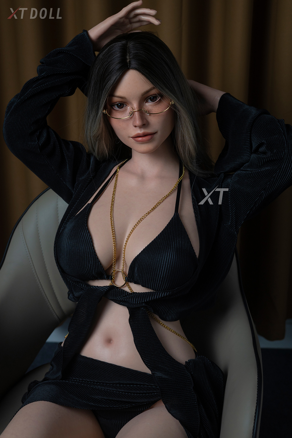 165cm E-Cup Silicone Sex Doll - Rynasha Silicone Realistic Sex Doll with Vein Details