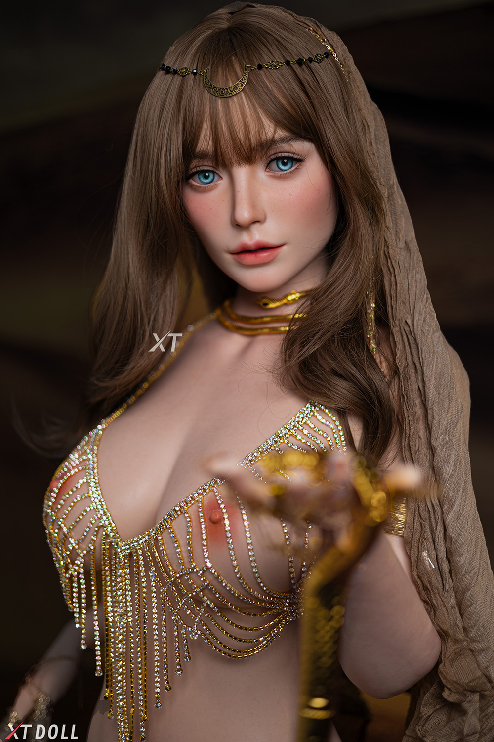 165cm E-Cup Silicone Sex Doll - Norlina Lifelike Western Sex Doll – E-Cup, Soft Skin Touch