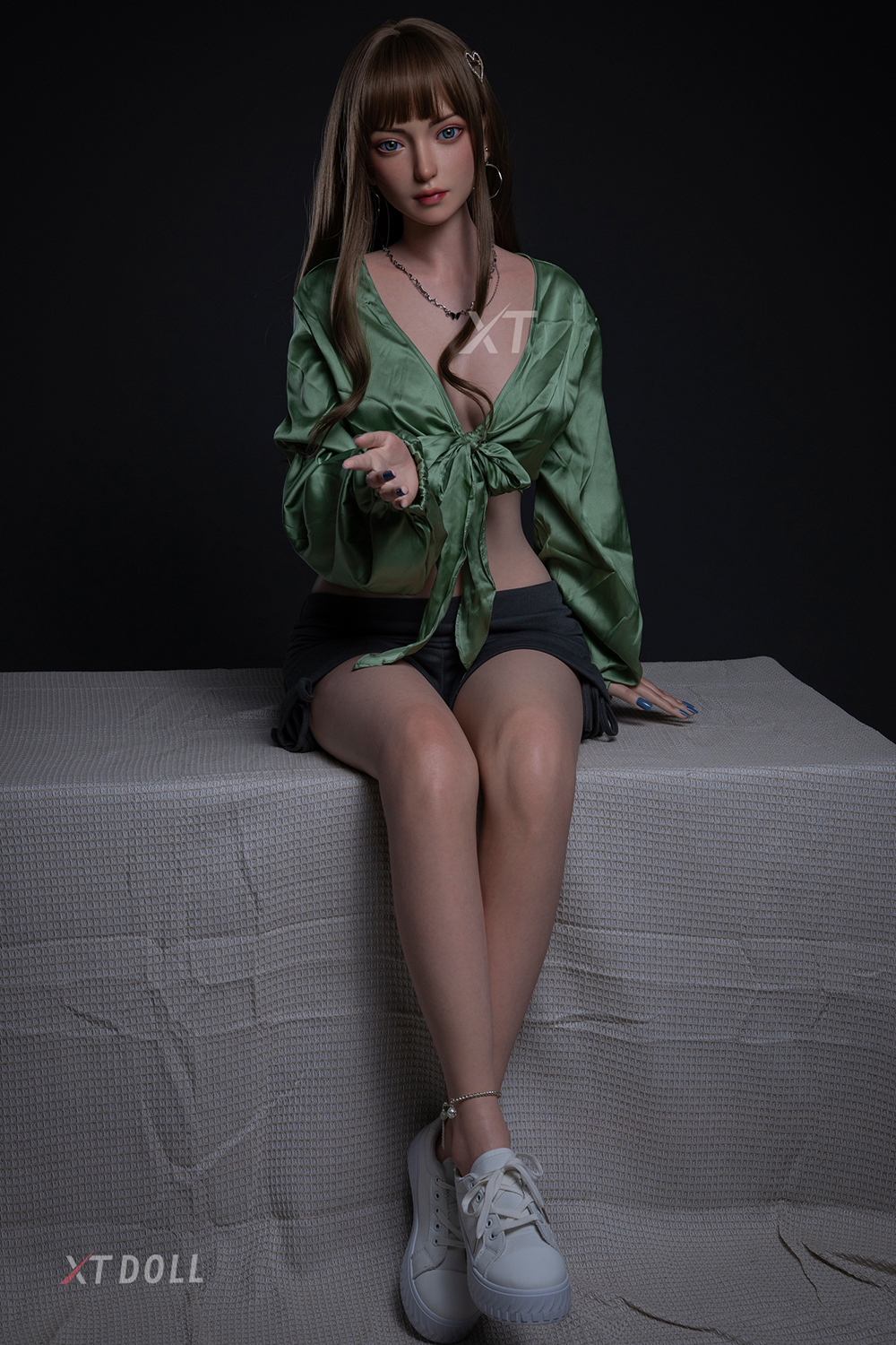 164cm C-Cup Silicone Sex Doll - Fynessa Elegant Slim Silicone Sex Doll with Natural Look