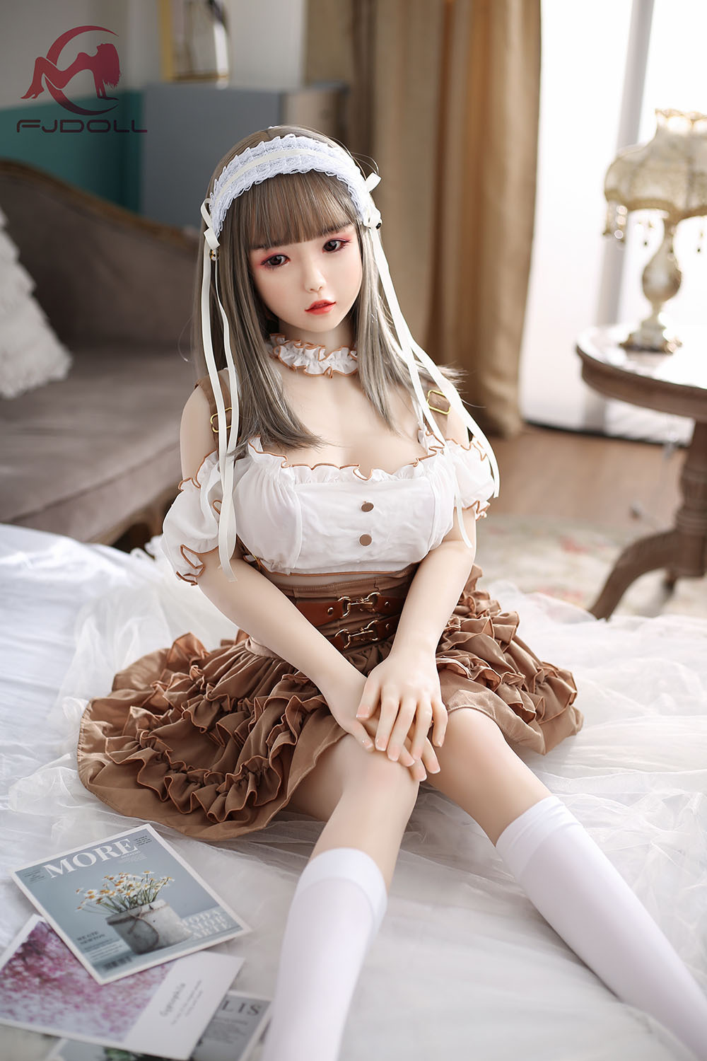 158cm D-Cup Silicone Head Sex Doll - Ozyra | Lovely, Exquisite Features, High Value