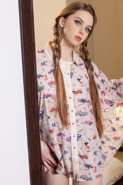 159cm/5ft3 BUST-73cm Silicone Head Sex Doll – Geneva-DollsLover Official Store
