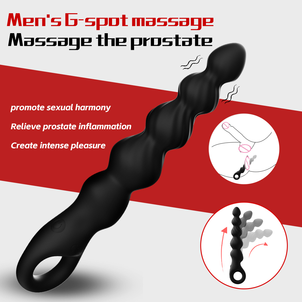 Ecstasy Beads Anal Plug Pull Beads