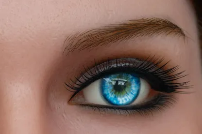 Implanted Eyebrows & Eyelashes (FREE)-DollsLover Official Store