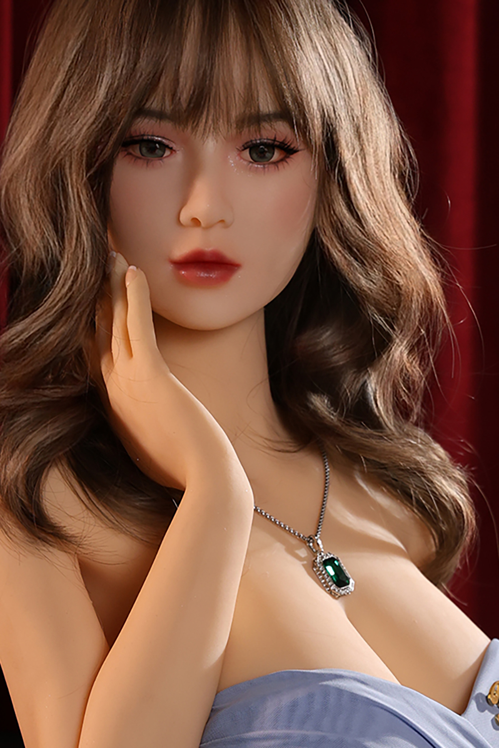 Linda Big Breast Chubby MILF Sex Doll Big Bust & Curvy Hips TPE Sex Doll, Tiny Waist & Long Legs for Maximum Seduction