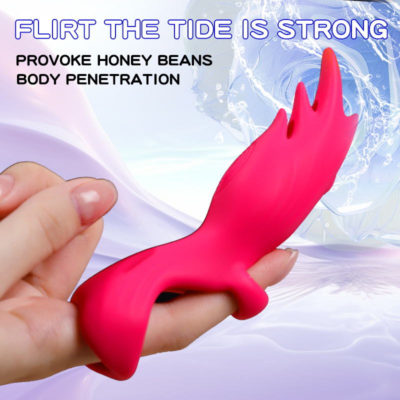 Six-Finger Magic Condom Sex Vibrator