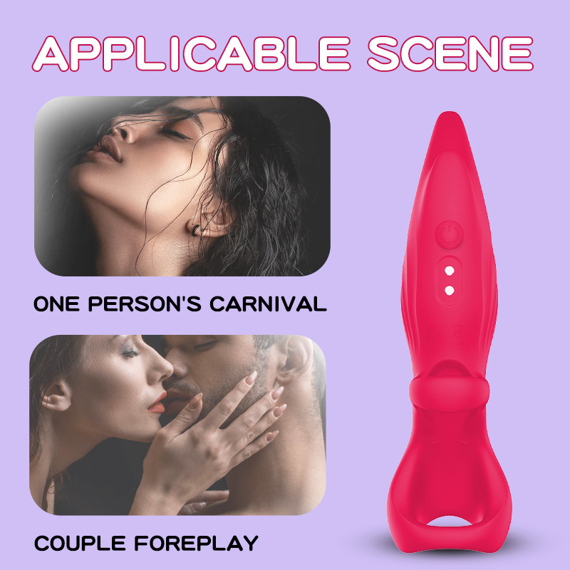 Six-Finger Magic Condom Sex Vibrator