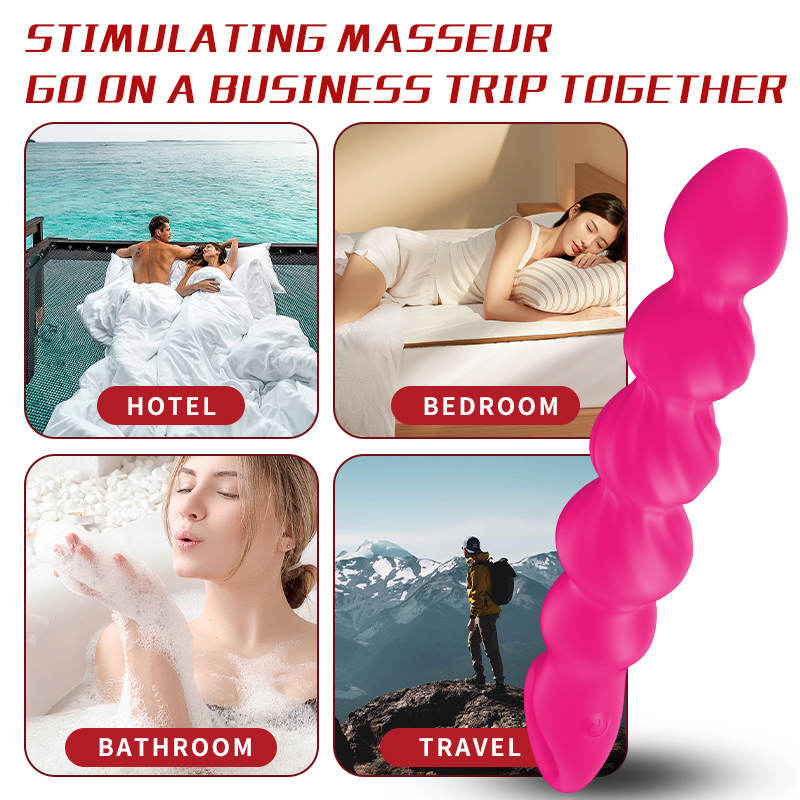 Ecstasy Beads Anal Plug Pull Beads