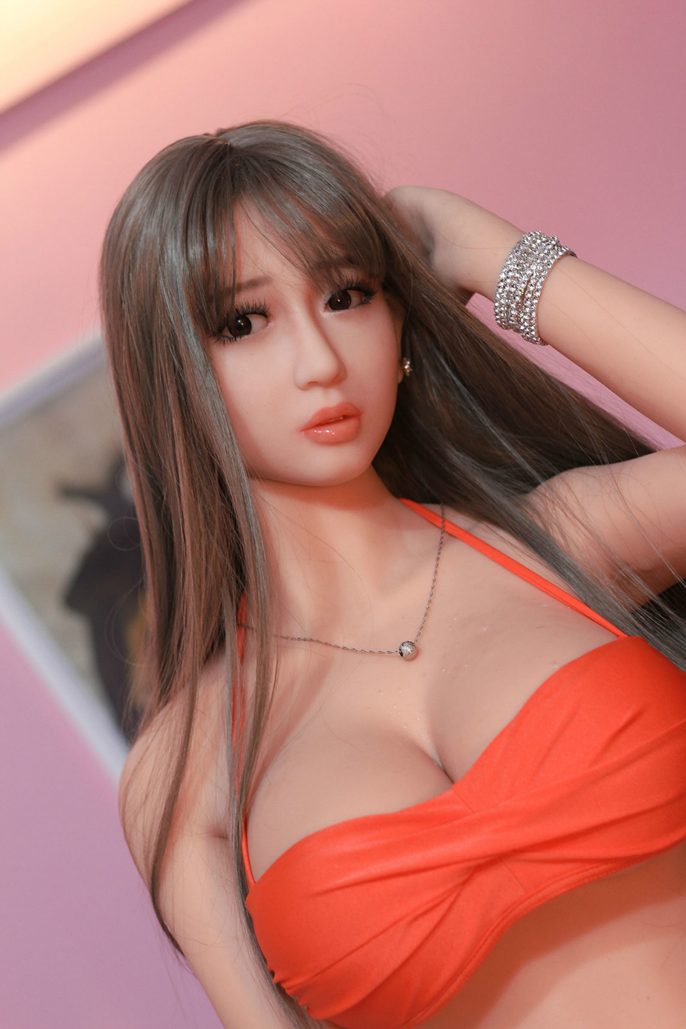 158cm Bust-82cm TPE Sex Doll - Quiselle (In Stock at US Warehouse) Busty TPE Sex Doll, Full & Soft with Realistic Bounce