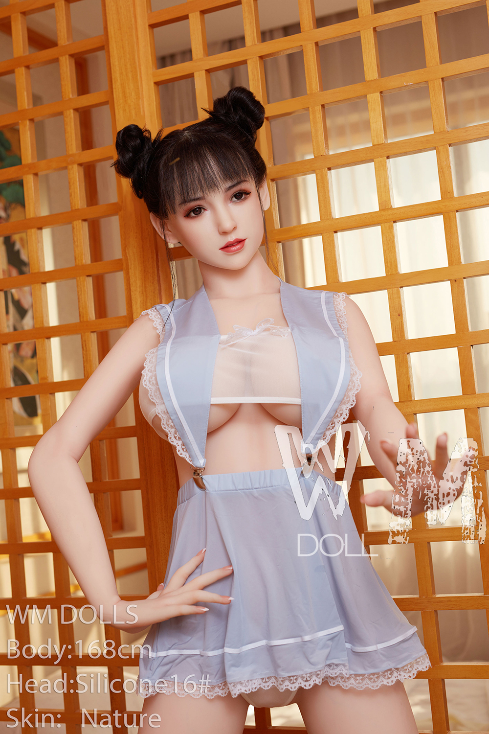 168cm/5ft6 F-Cup Silicone Head Sex Doll - Brooke