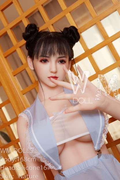 168cm/5ft6 F-Cup Silicone Head Sex Doll - Brooke-DollsLover Official Store