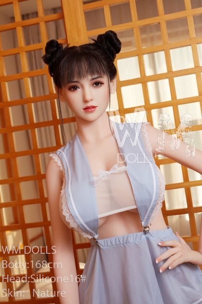 168cm/5ft6 F-Cup Silicone Head Sex Doll - Brooke-DollsLover Official Store