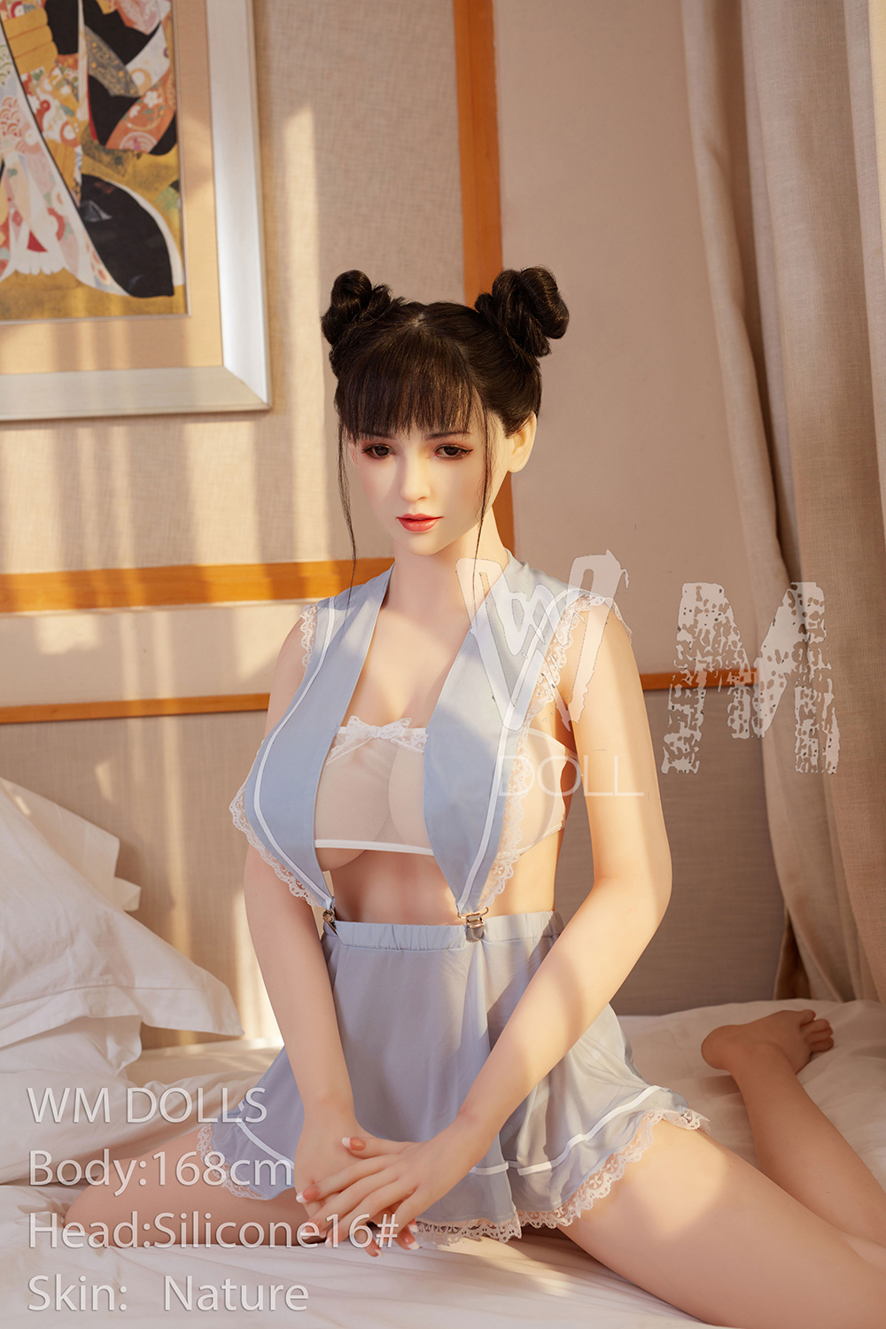 168cm/5ft6 F-Cup Silicone Head Sex Doll - Brooke