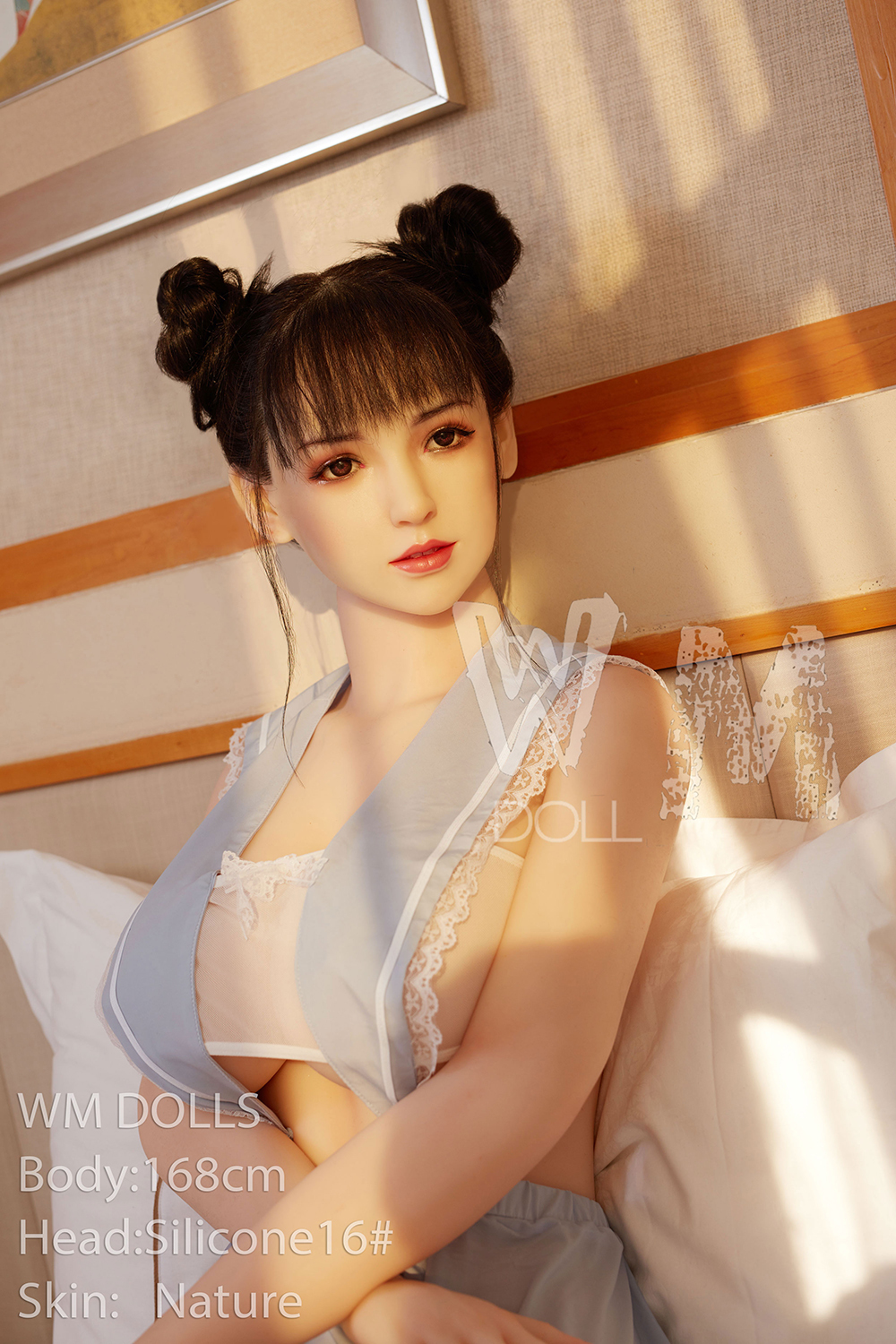 168cm/5ft6 F-Cup Silicone Head Sex Doll - Brooke