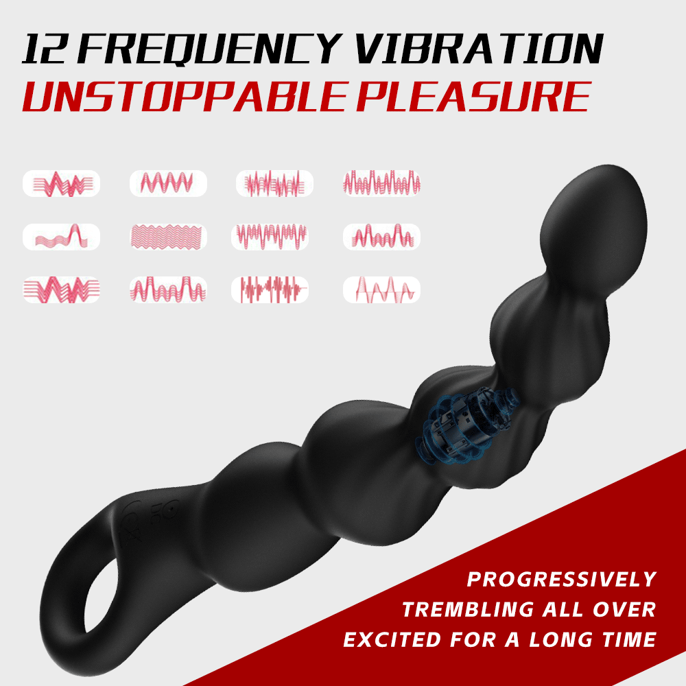 Ecstasy Beads Anal Plug Pull Beads