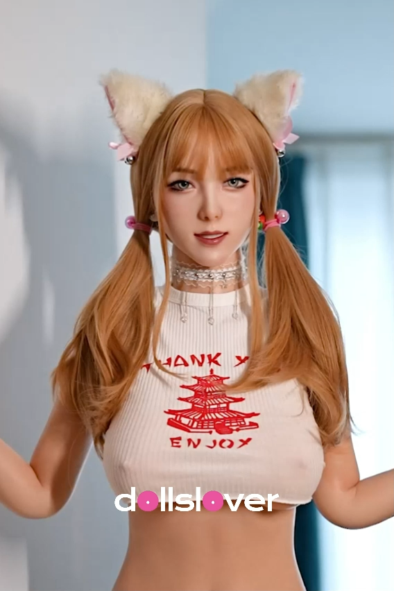 158cm F-Cup Silicone Sex Doll - Vera Black