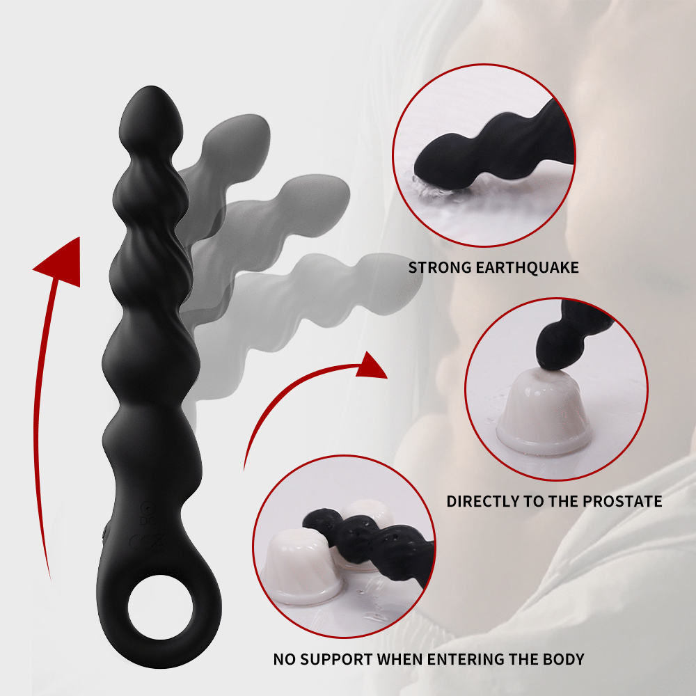 Ecstasy Beads Anal Plug Pull Beads