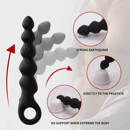 Ecstasy Beads Anal Plug Pull Beads-DollsLover Official Store