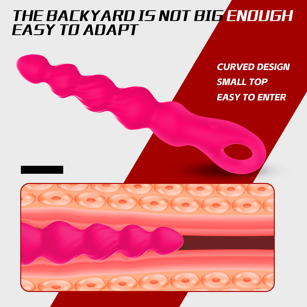 Ecstasy Beads Anal Plug Pull Beads