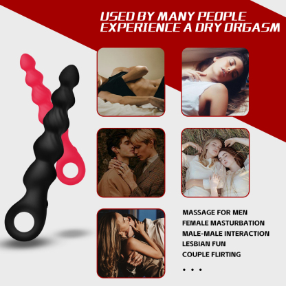 Ecstasy Beads Anal Plug Pull Beads-DollsLover Official Store