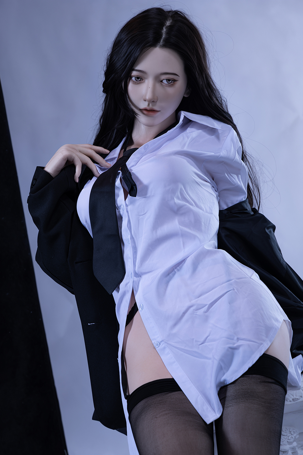 168cm E-Cup Silicone Sex Doll - Trenya Realistic Silicone Sex Doll with Soft Skin & Detailed Texture