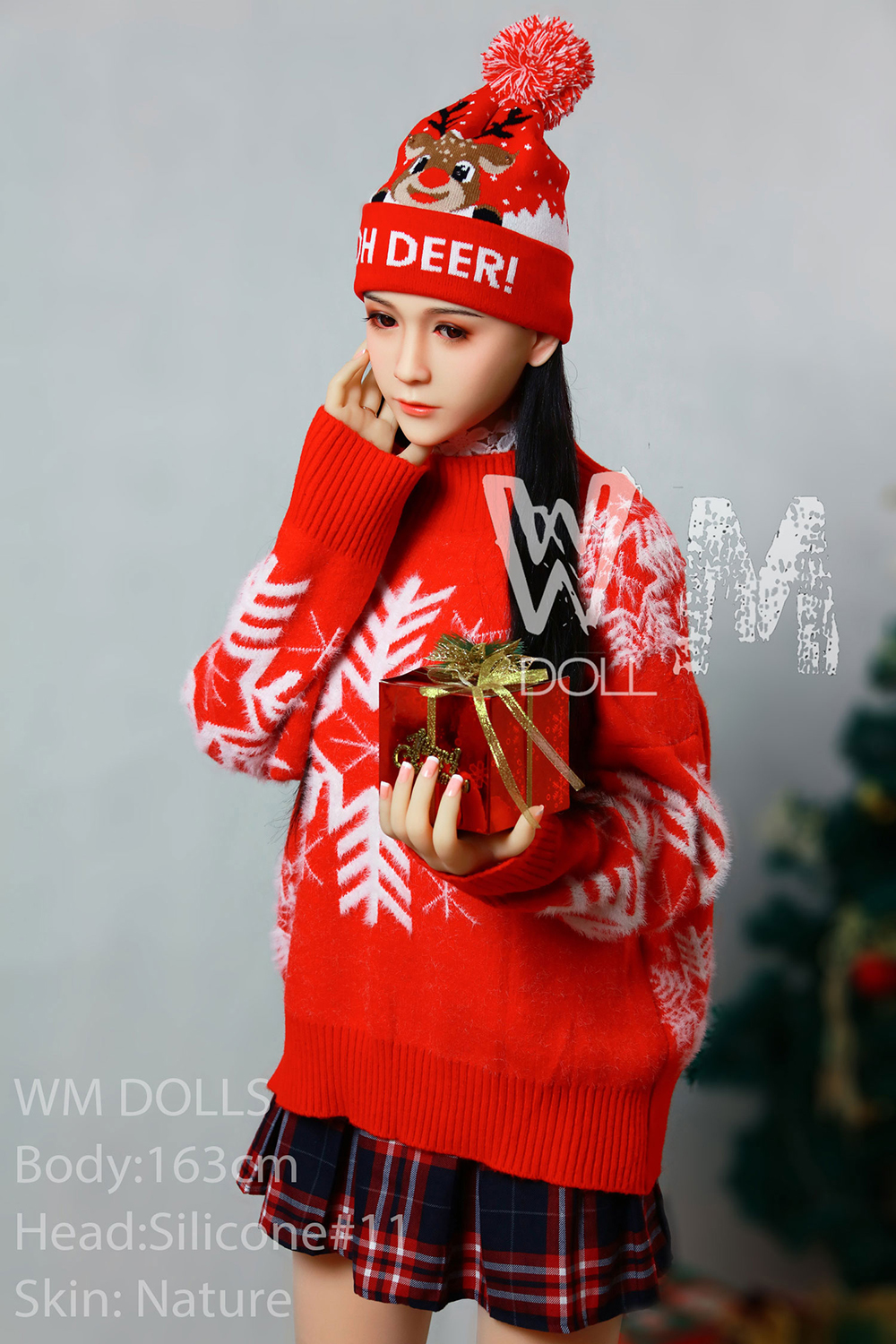 163cm/5ft4 C-Cup Silicone Head Sex Doll - Colette