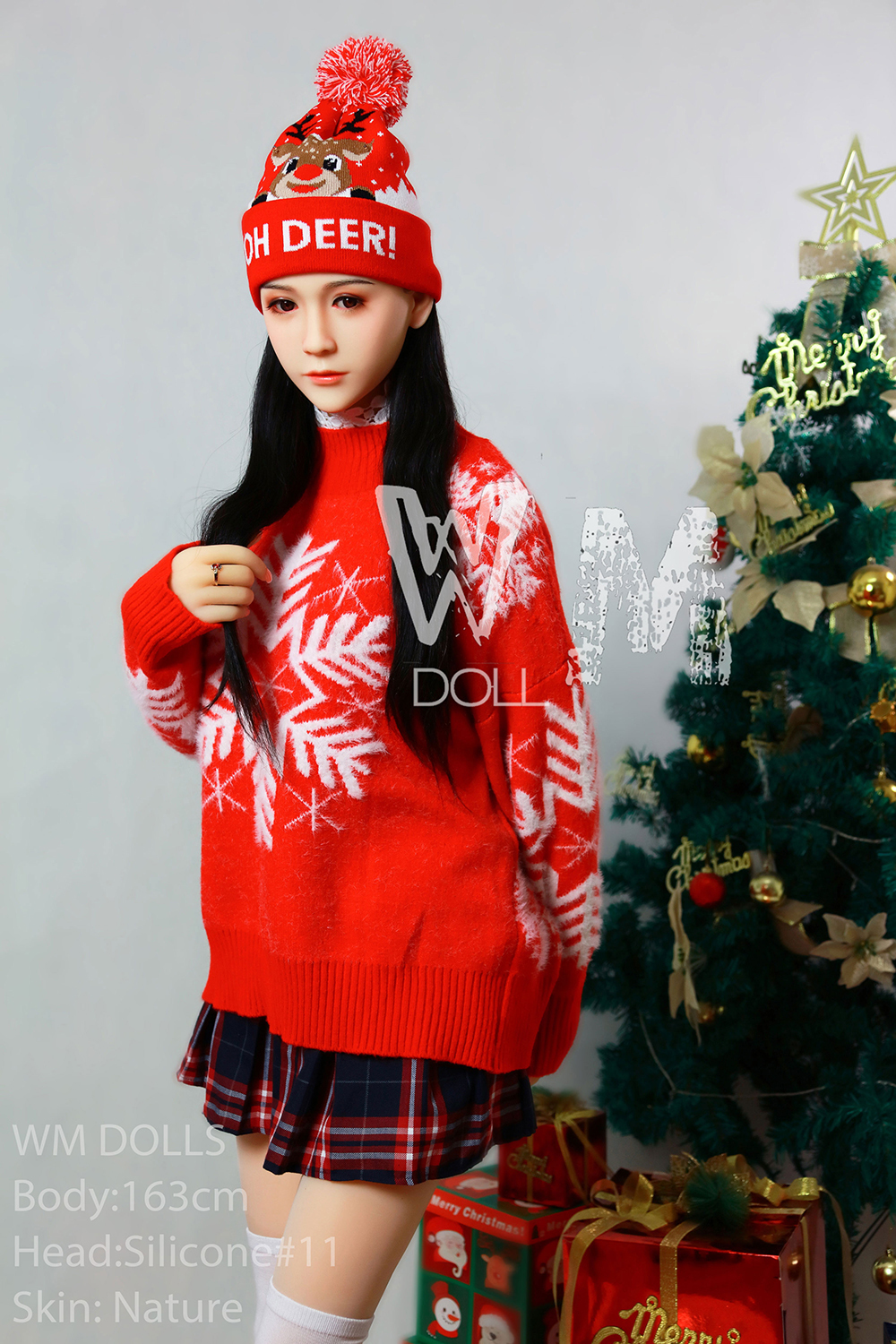 163cm/5ft4 C-Cup Silicone Head Sex Doll - Colette