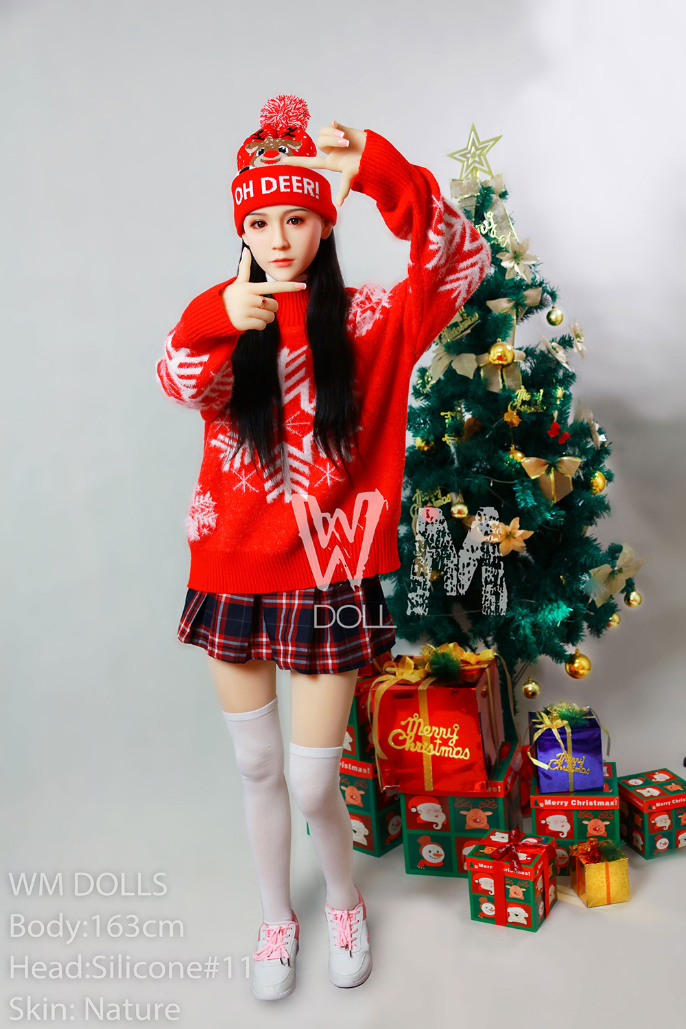 163cm/5ft4 C-Cup Silicone Head Sex Doll - Colette