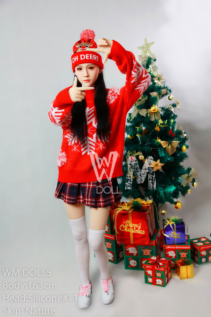 163cm/5ft4 C-Cup Silicone Head Sex Doll - Colette-DollsLover Official Store