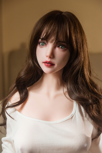 158cm D-Cup Silicone Head TPE Body Premium Western Brunette Sex Doll - Wynoria for Sale | DollsLover Official Store | Qita Doll