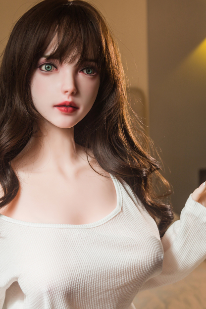 158cm D-Cup Silicone Head TPE Body Premium Western Brunette Sex Doll - Wynoria for Sale | DollsLover Official Store | Qita Doll