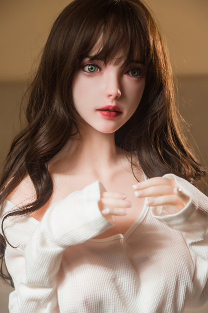 158cm D-Cup Silicone Head TPE Body Premium Western Brunette Sex Doll - Wynoria for Sale | DollsLover Official Store | Qita Doll