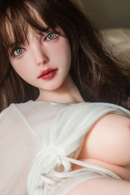 158cm D-Cup Silicone Head TPE Body Premium Western Brunette Sex Doll - Wynoria for Sale | DollsLover Official Store | Qita Doll