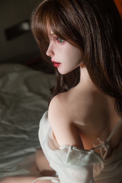 158cm D-Cup Silicone Head TPE Body Premium Western Brunette Sex Doll - Wynoria for Sale | DollsLover Official Store | Qita Doll