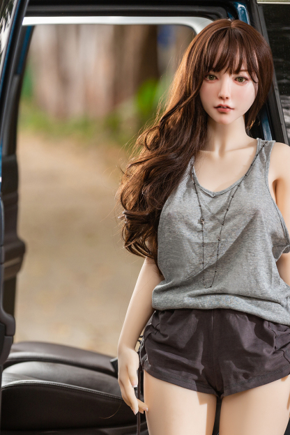 158cm D-Cup Silicone Head TPE Body Realistic MILF Brunette Sex Doll - Bellatrixa for Sale | DollsLover Official Store | Qita Doll