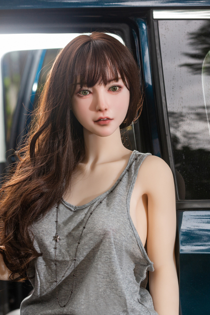 158cm D-Cup Silicone Head TPE Body Realistic MILF Brunette Sex Doll - Bellatrixa for Sale | DollsLover Official Store | Qita Doll