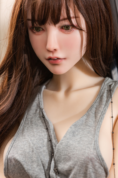 158cm D-Cup Silicone Head TPE Body Realistic MILF Brunette Sex Doll - Bellatrixa for Sale | DollsLover Official Store | Qita Doll