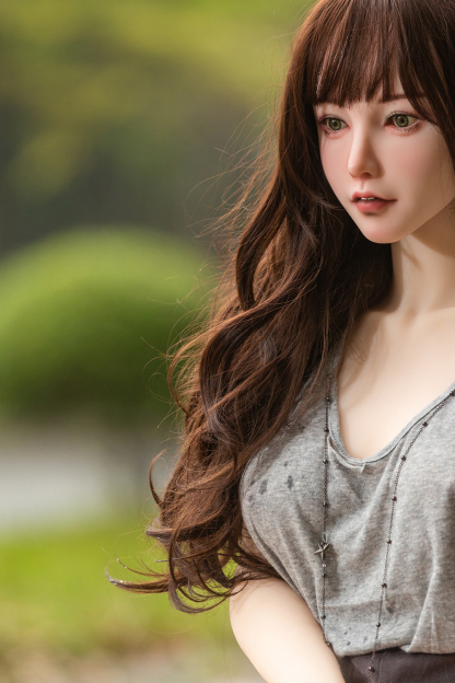 158cm D-Cup Silicone Head TPE Body Realistic MILF Brunette Sex Doll - Bellatrixa for Sale | DollsLover Official Store | Qita Doll