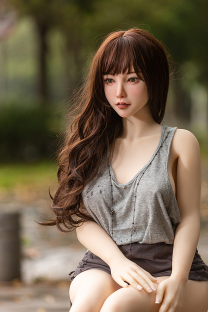 158cm D-Cup Silicone Head TPE Body Realistic MILF Brunette Sex Doll - Bellatrixa for Sale | DollsLover Official Store | Qita Doll