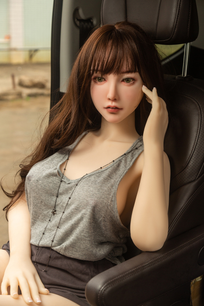 158cm D-Cup Silicone Head TPE Body Realistic MILF Brunette Sex Doll - Bellatrixa for Sale | DollsLover Official Store | Qita Doll