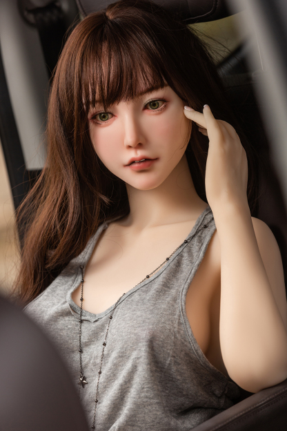 158cm D-Cup Silicone Head TPE Body Realistic MILF Brunette Sex Doll - Bellatrixa for Sale | DollsLover Official Store | Qita Doll
