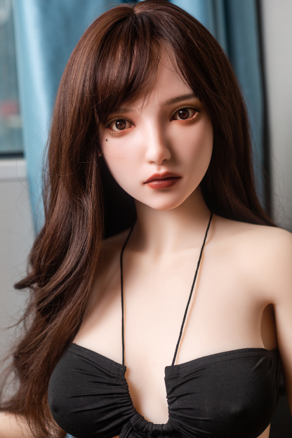 158cm D-Cup Silicone Head TPE Body Luxury Elegant Brunette Sex Doll - Veylora for Sale | DollsLover Official Store | Qita Doll