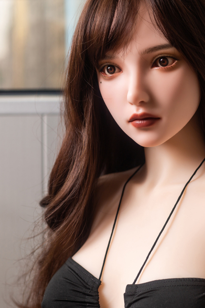 158cm D-Cup Silicone Head TPE Body Luxury Elegant Brunette Sex Doll - Veylora for Sale | DollsLover Official Store | Qita Doll
