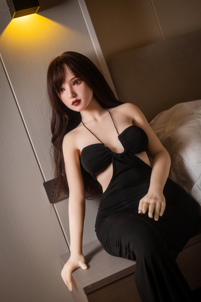 158cm D-Cup Silicone Head TPE Body Luxury Elegant Brunette Sex Doll - Veylora for Sale | DollsLover Official Store | Qita Doll