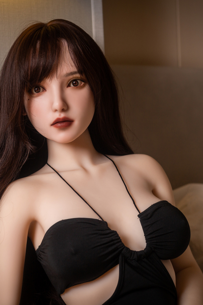 158cm D-Cup Silicone Head TPE Body Luxury Elegant Brunette Sex Doll - Veylora for Sale | DollsLover Official Store | Qita Doll