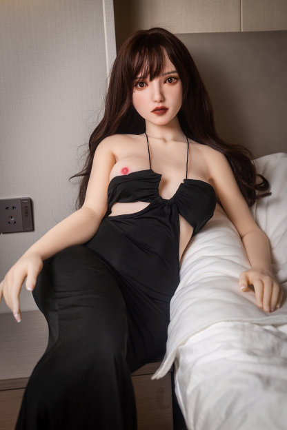 158cm D-Cup Silicone Head TPE Body Luxury Elegant Brunette Sex Doll - Veylora for Sale | DollsLover Official Store | Qita Doll