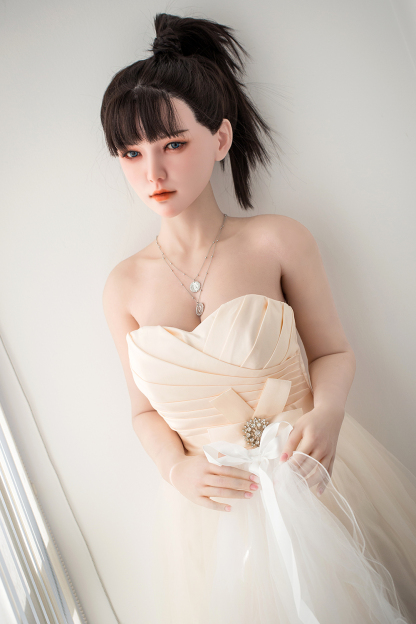 152cm B-Cup Silicone Lifelike Sweet Black Hair Sex Doll - Ondalise for Sale | DollsLover Official Store | Qita Doll