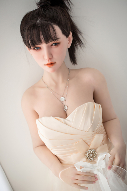 152cm B-Cup Silicone Lifelike Sweet Black Hair Sex Doll - Ondalise for Sale | DollsLover Official Store | Qita Doll