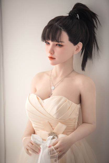 152cm B-Cup Silicone Lifelike Sweet Black Hair Sex Doll - Ondalise for Sale | DollsLover Official Store | Qita Doll
