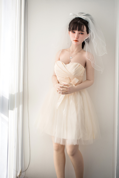 152cm B-Cup Silicone Lifelike Sweet Black Hair Sex Doll - Ondalise for Sale | DollsLover Official Store | Qita Doll